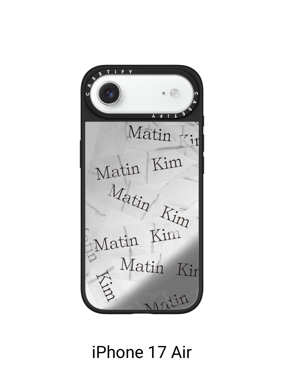 MATIN KIM X CASETIFY造型手機殼(17AIR) 銀色