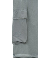 PIGMENT DYED CARGO PANTS FOR WOMEN IN LIGHT GRAY image 16