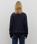 BASEBALL LOGO COLLAR HALF ZIPUP SWEATSHIRT IN NAVY image 10