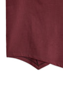 TWIST POINT SLIM TOP IN BURGUNDY image 14