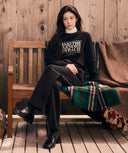 W SEMI-WIDE CORDUROY PANTS IN BROWN image 13