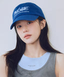 SAILING GRAPHIC COVERED CAP IN DARK BLUE image 1