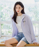 CLASSIC LOGO HOODED PATTERN JACKET IN CHECK image 14