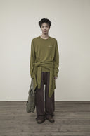 BACK POCKET GLITTER SWEATPANTS FOR MEN IN BROWN image 18