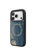 MATIN KIM X CASETIFY DENIM CIRCLE CASE IN BLUE image 13