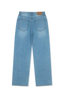 DISTRESSED DENIM PANTS FOR MEN IN BLUE image 14