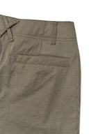 ZIPPER DETAIL NYLON PANTS IN KHAKI image 6