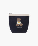 DOODLE BEAR POUCH IN NAVY image 6