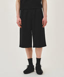 EMBO LOGO BERMUDA SWEAT SHORTS IN BLACK image 1