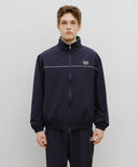MARITHÉ SPORT NYLON TRACK ZIP-UP JACKET IN NAVY image 7