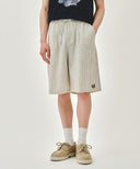 M EASY HALF PANTS IN STRIPE image 1