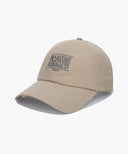 SMALL CLASSIC LOGO CAP IN DARK BEIGE image 1