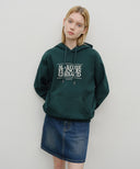 CLASSIC LOGO HOODIE IN LIGHT HEATHER GREY image 13