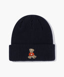 DOODLE BEAR BEANIE IN NAVY image 1