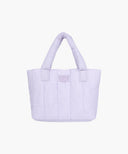CLASSIC LOGO SEERSUCKER PADDING BAG IN PURPLE image 1