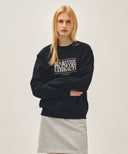 CLASSIC LOGO EMBROIDERY SWEATSHIRT IN NAVY image 1