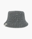 CLASSIC LOGO FLOWER BUCKET HAT IN WASHED BLACK image 1