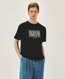 CLASSIC LOGO TEE IN BLACK image 1