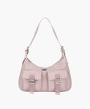 REGULAR LOGO 2WAY HOBO BAG IN PINK image 5