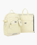 KIDS CLASSIC LOGO BACKPACK IN CREAM image 1