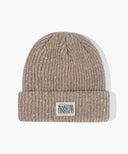 CLASSIC LOGO NEP BEANIE IN LIGHT BROWN image 1