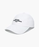 LETTERING LOGO BALL CAP IN WHITE image 1