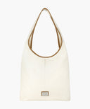 CLASSIC LOGO ONE SHOULDER BUCKET BAG IN NATURAL image 2