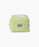 CLASSIC LOGO BOUCLE POUCH IN MINT image 1