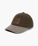 CLASSIC LOGO COLOR BLOCK WOOL CAP IN BROWN image 1