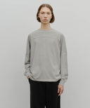 INCISION DYEING LONG SLEEVE IN GRAY image 1