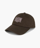 SMALL CLASSIC LOGO CAP IN DARK BROWN image 1