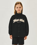 KIDS LETTERING LOGO WINDBREAKER IN BLACK image 1