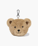 KIDS BEAR POUCH KEYRING IN BEIGE image 7