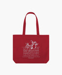 LEMON CLASSIC LOGO ECO BAG IN RED image 1