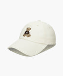 DOODLE BEAR CAP IN IVORY image 1