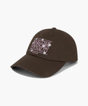 FLOWER CLASSIC LOGO CAP IN BROWN image 1