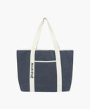 REGULAR LOGO BIG COTTON BAG IN NAVY image 1