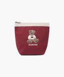 DOODLE BEAR POUCH IN PINK image 1