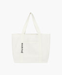 REGULAR LOGO BIG COTTON BAG IN NATURAL image 1