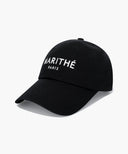 REGULAR LOGO COVERED CAP IN BLACK image 1
