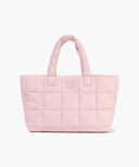 CLASSIC LOGO PADDING TOTE BAG IN BABY PINK image 1