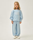 KIDS DOODLE CLASSIC LOGO JOGGER SET-UP IN LIGHT BLUE image 1