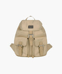 CLASSIC LOGO SMALL BACKPACK IN BEIGE image 1