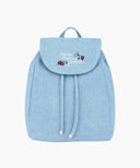 KIDS W DENIM MINI BACKPACK IN LIGHT BLUE image 1