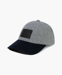 CLASSIC LOGO COLOR BLOCK WOOL CAP IN BROWN image 5