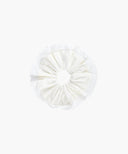 KIDS W LACE HAIR SCRUNCHIE IN WHITE image 2