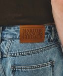 M BERMUDA DENIM PANTS IN LIGHT BLUE image 8