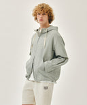 CLASSIC LOGO HOODED PATTERN JACKET IN CHECK image 2