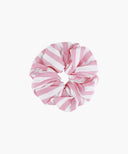 CLASSIC LOGO STRIPE HAIR SCRUNCHIE IN PINK image 2