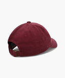 CORDUROY CLASSIC LOGO CAP IN BURGUNDY image 4